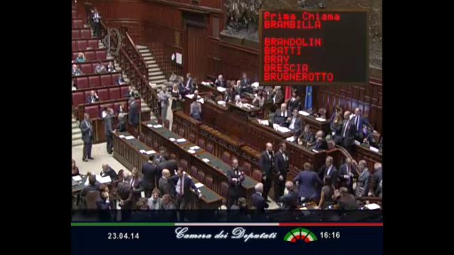 Roma - Camera - 17° Legislatura - 217° seduta (23.04.14)