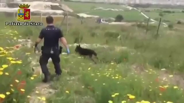 Comiso (RG) - Spara al fratello e punta fucile contro poliziotti, arrestato (23.04.14)