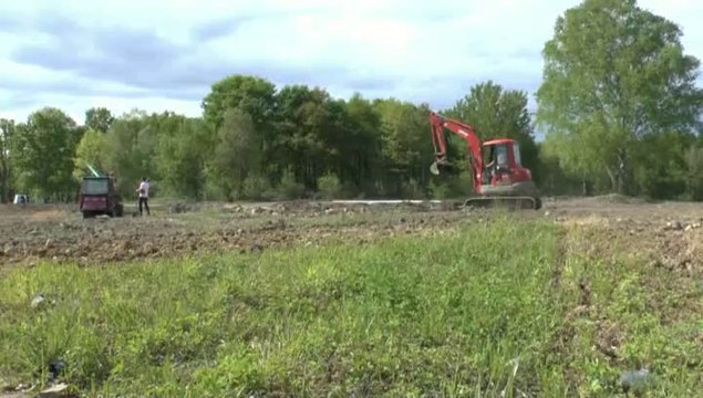 LES W-D.D. MICHOU WEDNESDAY NEWS - 23 AVRIL 2014 - LES TRAVAUX DE CE JOUR AU GOLF D'IDRON.