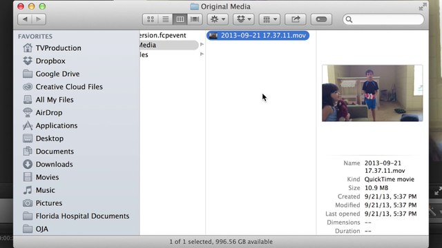 Where did my files go? CreatingLibraries in Final Cut Pro X (fcpx)