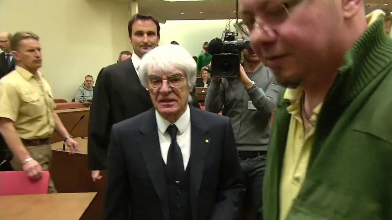 Bestechungsprozess in München: Ecclestone droht lange Haftstrafe