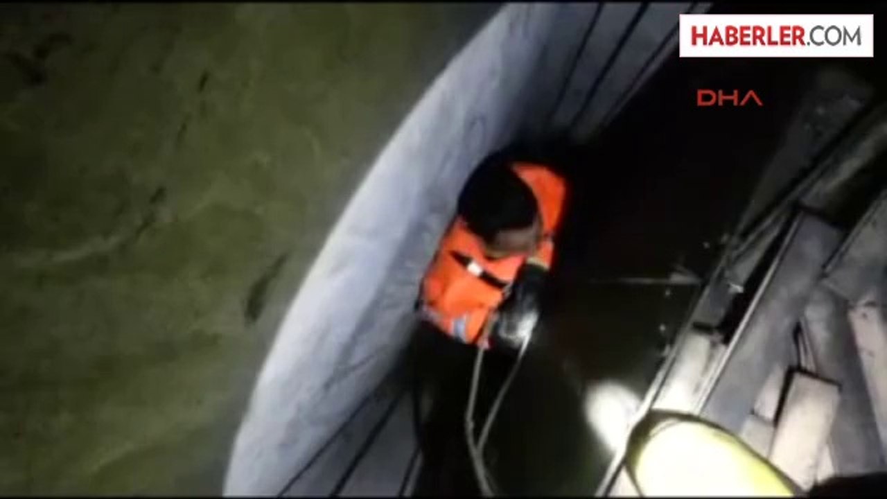 Bartın'da Asansör Boşluğundaki Kediyi İtfaiye K...
