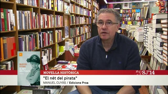 TV3 - Telenotícies vespre - Sant Jordi recomanacions de novel·la històrica i tricentenari
