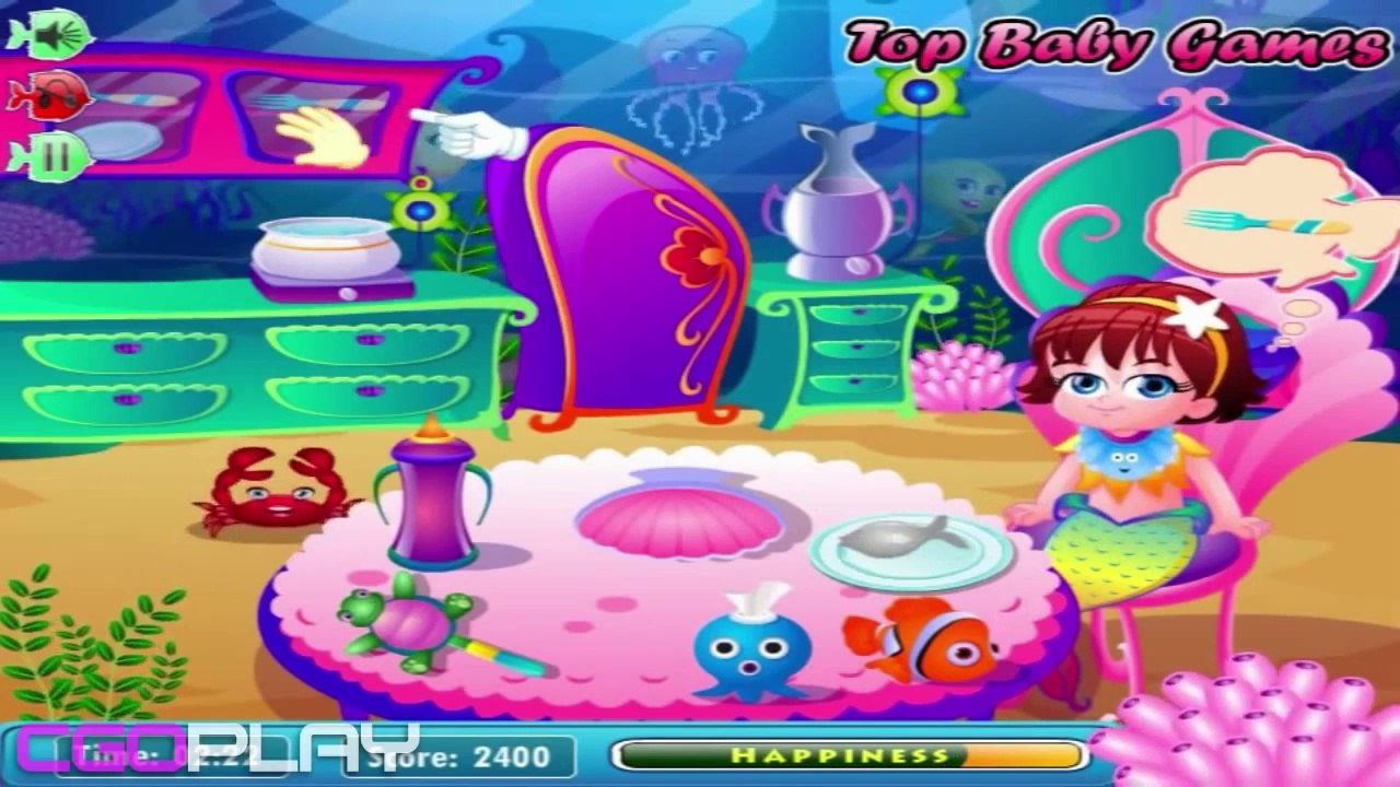 ♥ Mermaid Lola Baby Care Games for Kids