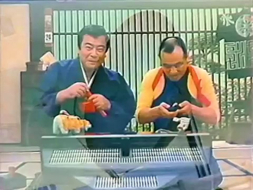 1989年　日清どん兵衛　山城新伍　川谷拓三  衛星放送時代