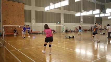 20120615大安鴻運羽球隊~TOMY+JOYCE VS KYLE+JERRY