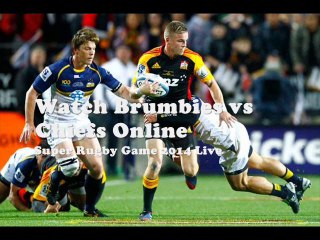 Chiefs vs Brumbies Stream