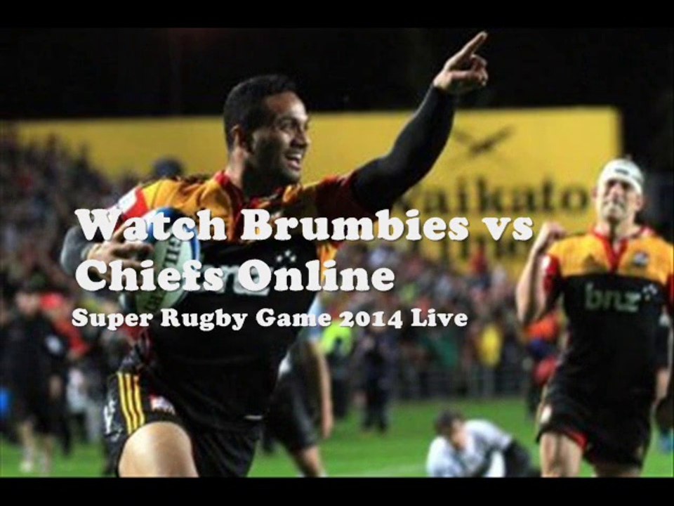 Chiefs vs Brumbies On Tv