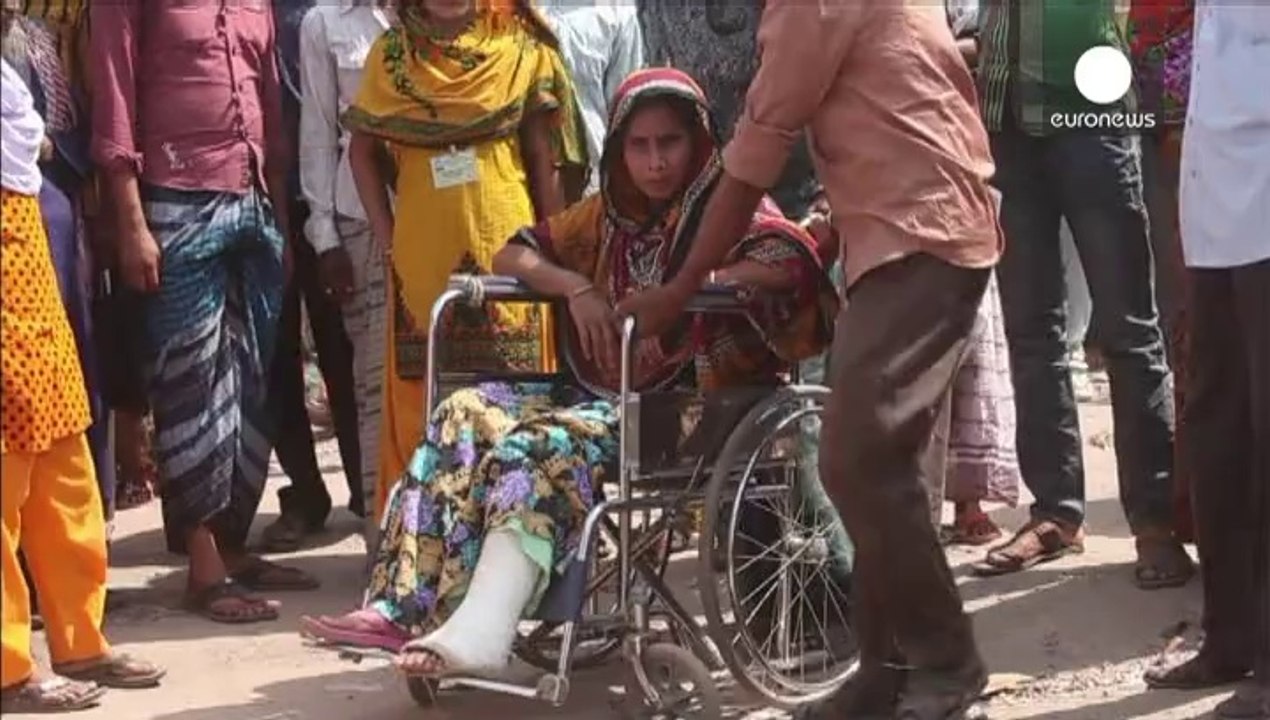 Dolor e indignación en Bangladés en el aniversario del derrumbe del Rana Plaza