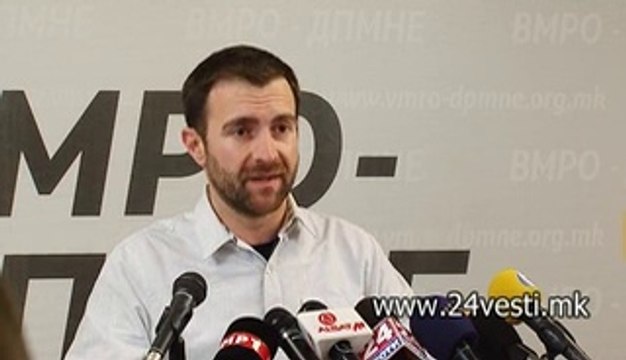 IZJAVA ILIJA DIMOVSKI VMRO ZA ZAGOREC TUMBOVSKI 24 04