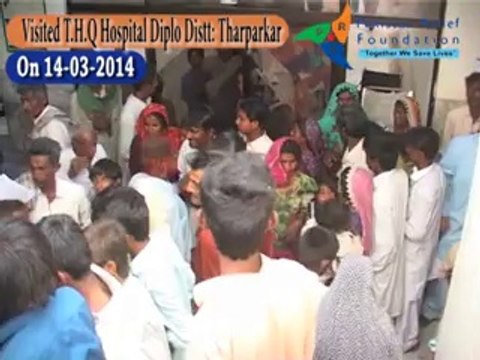 Chairman PRF Haleem Adil Sheikh visited THQ Diplo District Tharparkar on 14.03.2014