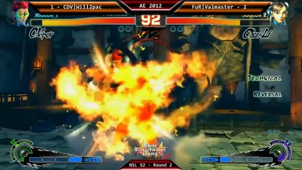 AE 2012 - Valmaster(Chunli) x Will2pac(Viper) - NSL#2 Round2