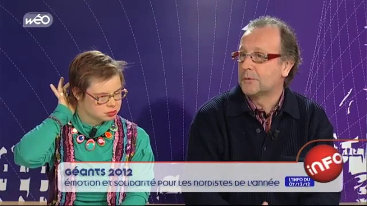 Eléonore Laloux, Géant 2012 sur la chaîne WEO