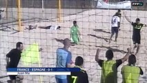 Beach Soccer : France-Espagne (1-3 et 5-6), les buts !