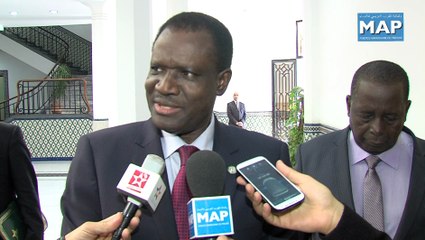 Moulay Hafid Elalamy s'entretient avec le Président de la Commission de la CEDEAO