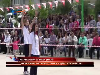 HASAN ATLI DA 23 NİSAN ŞENLİĞİ