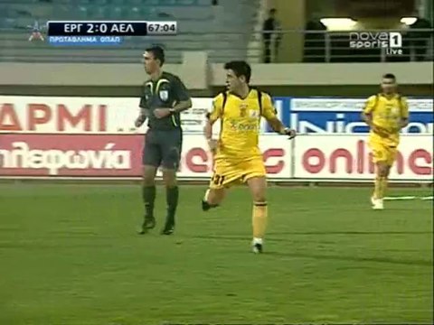 9η Εργοτέλης-ΑΕΛ 2-1 2008-09 Στιγμιότυπα