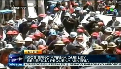 Aún no logra Lima persuadir a mineros sobre bondades de su nueva ley