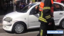 Le trafic du tramway de Nice stoppé par un accident de voiture sur les voies