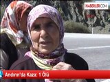 Andırın'da Kaza: 1 Ölü