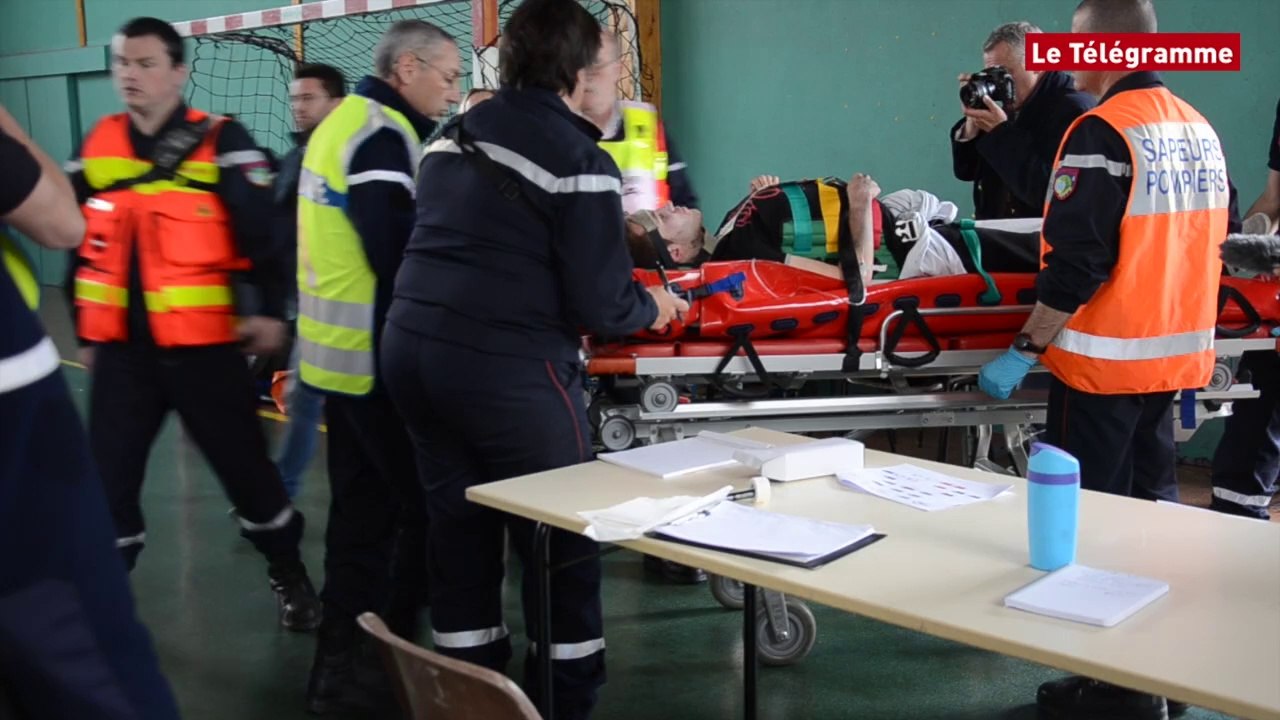 Lorient. Plan Orsec : exercice à la base de Lann-Bihoué