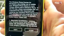 WP 8.1 Preview for developers : mise à jour Windows phone (test appli smartphone)