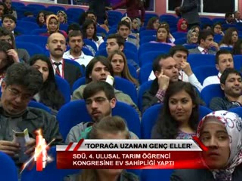 SDÜ, 4. Ulusal Tarım öğrenci kongresine ev sahipliği yaptı