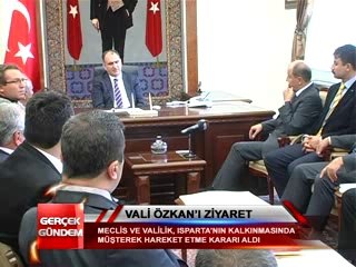 Meclis ve Valilik, Isparta’nın kalkınmasında müşterek hareket etme kararı aldı