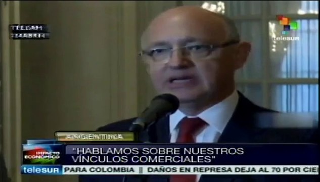 Canciller chino visita Argentina para estrechar relaciones bilaterales