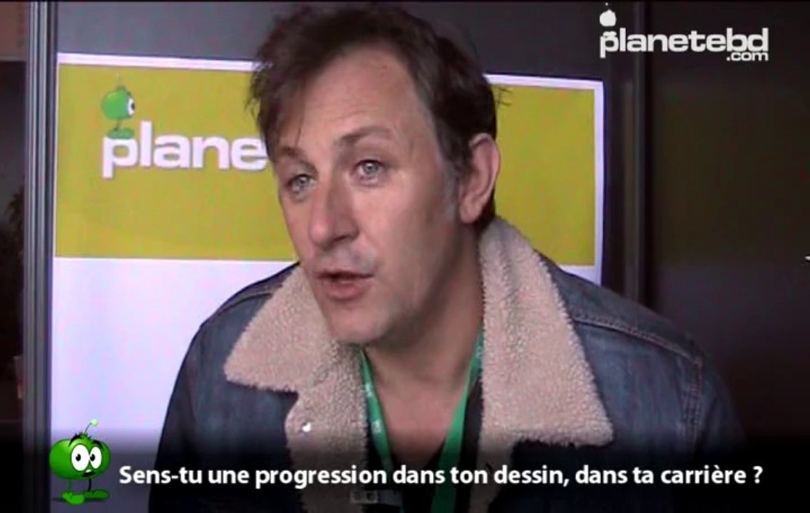 Franck Bonnet en interview pour planetebd.com