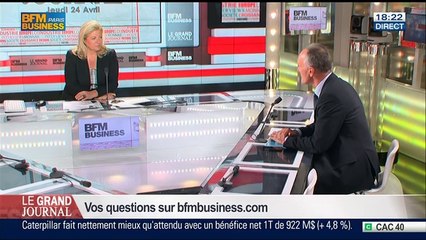 Christophe Cuvillier, président du Directoire d'Unibail–Rodamco, dans Le Grand Journal - 24/04 2/4