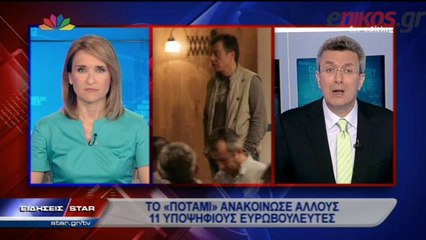 Ο Νίκος Χατζηνικολάου για τους υποψήφιους ευρωβουλευτές