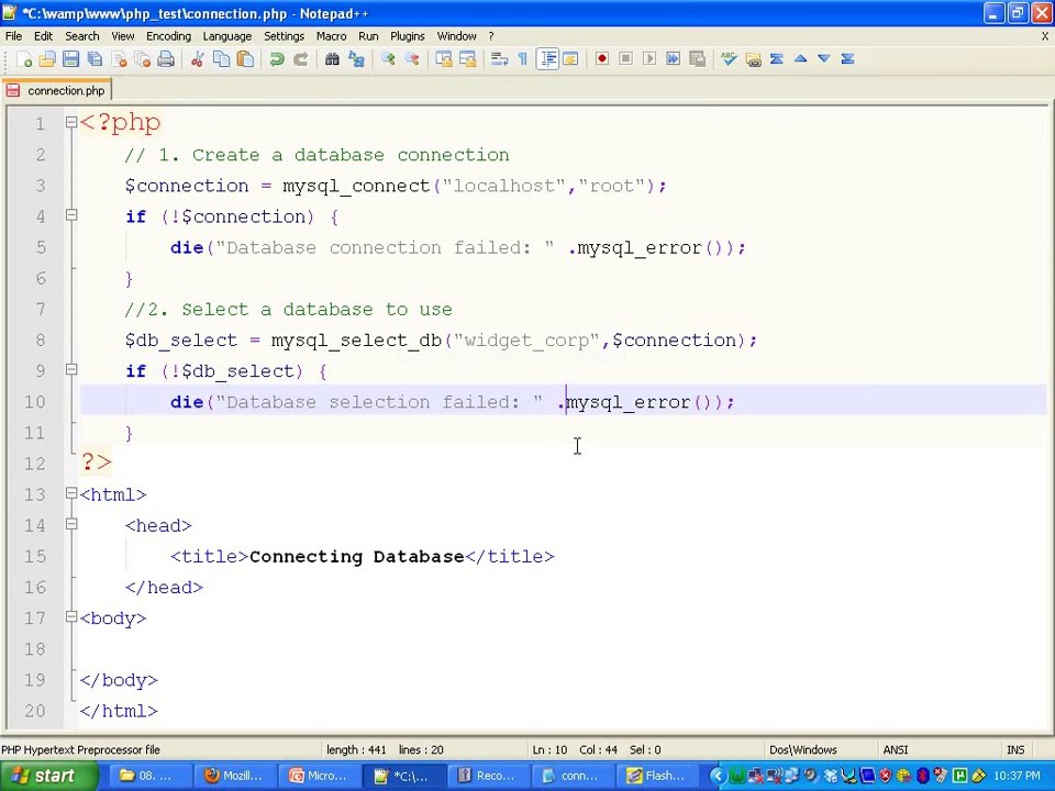 PHP Taturials Part 32