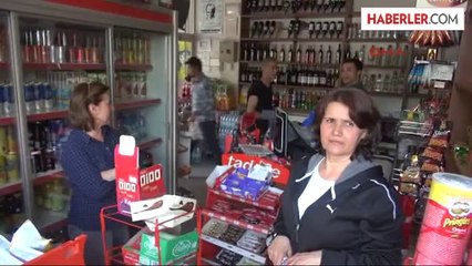 Market Hırsızları Güvenlik Kamerasına Takıldı