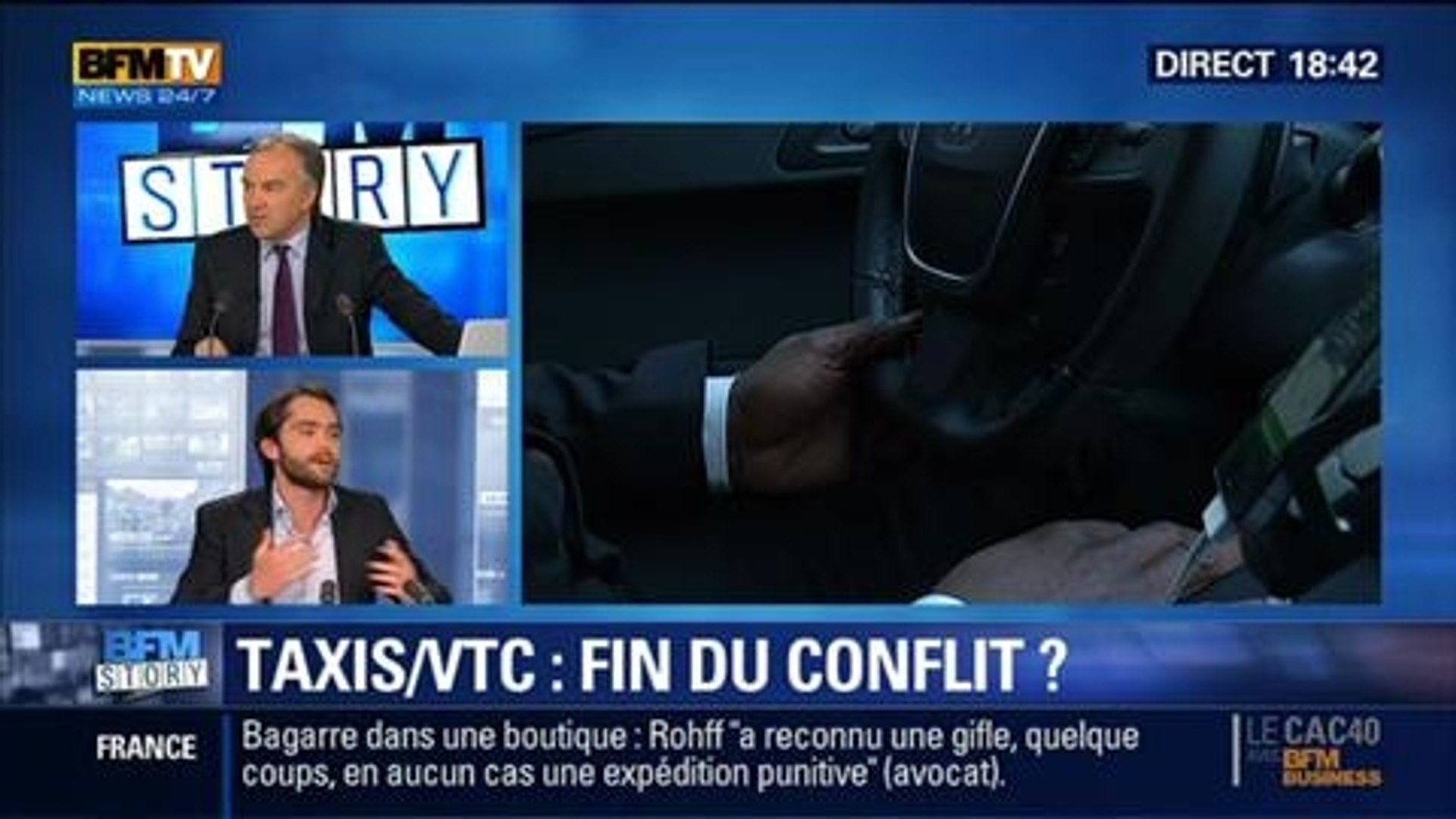BFM Story: Taxi / VTC: Fin du conflit ? - 24/04 - Vidéo Dailymotion