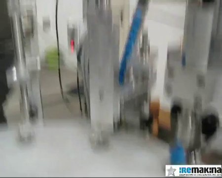 Rotari Tekli Likit Dolum, Kapak Besleme ve Kapak Kapama Hattı