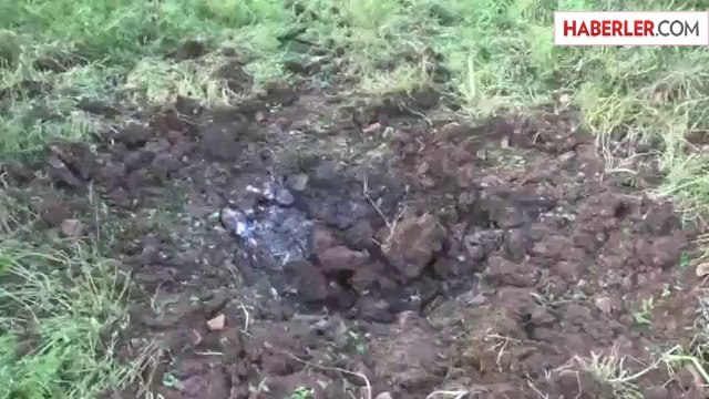 Yayladağı Kırsalına Suriye'den Gelen Top Mermisi İsabet Etti