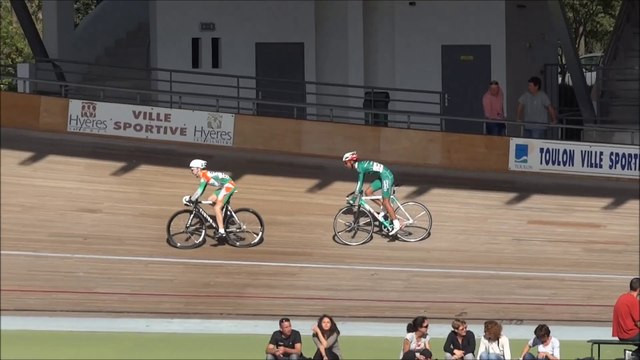 Piste Hyères 22 avril 2014 finale vitesse minimes