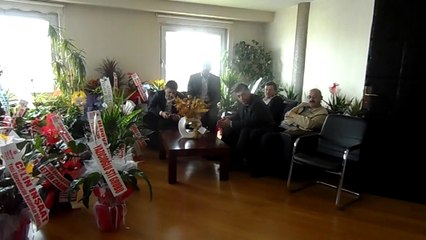 AKÇAKOCA BELEDİYE BAŞKANINA ZİYARET