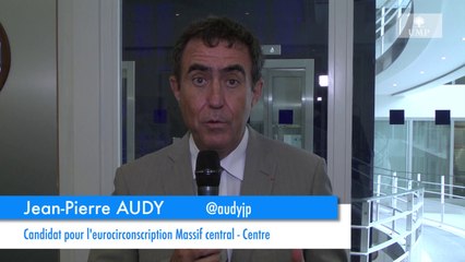Jean-Pierre AUDY : "l'UMP est euro-exigeante"