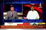 AAj TV Aaj with Reham Khan with MQM AlI Raza Abidi (24 April 2014)