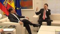 El presidente de Ecuador, Rafael Correa, continúa con su agenda en Madrid