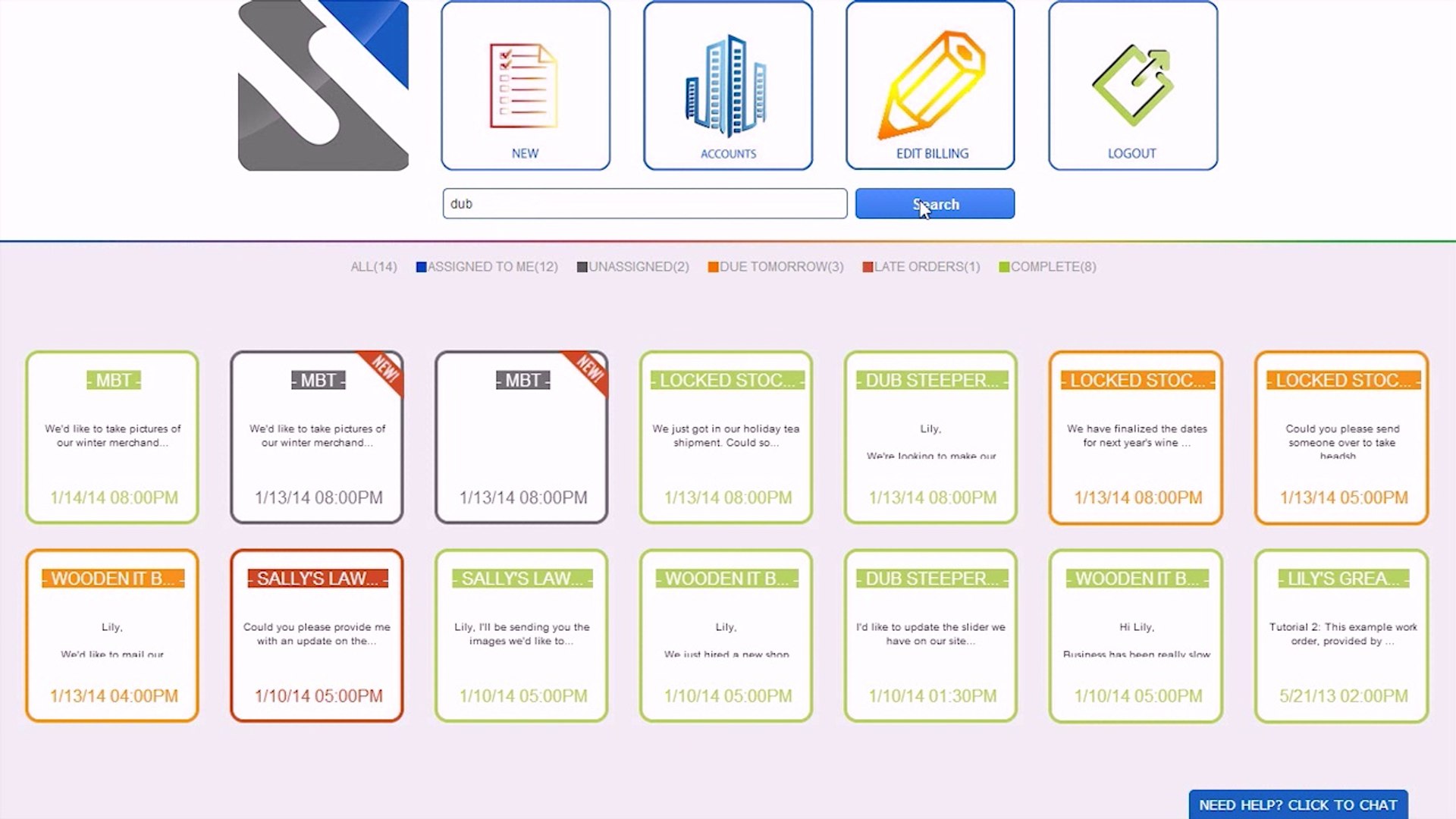 ⁣How to Search for Tasks Using the SQRES Task Management Web App
