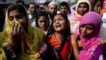 Emotional, violent protests a year after Bangladesh disaster