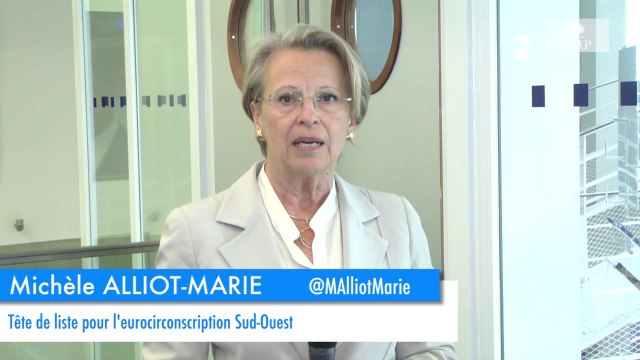 Michèle ALLIOT-MARIE : Rendre l'Europe plus efficace est une nécessité