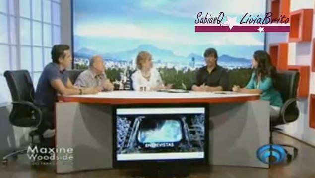 Livia Brito,Adrian Uribe y Rubén Galindo en Todo Para La Mujer Bailando Por Un Sueño