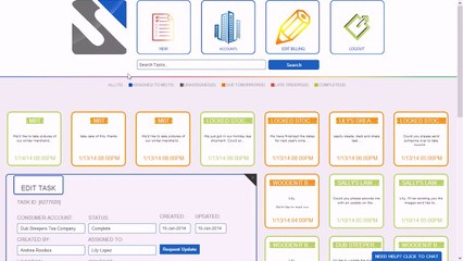 How to Look Through Tasks in SQRES
