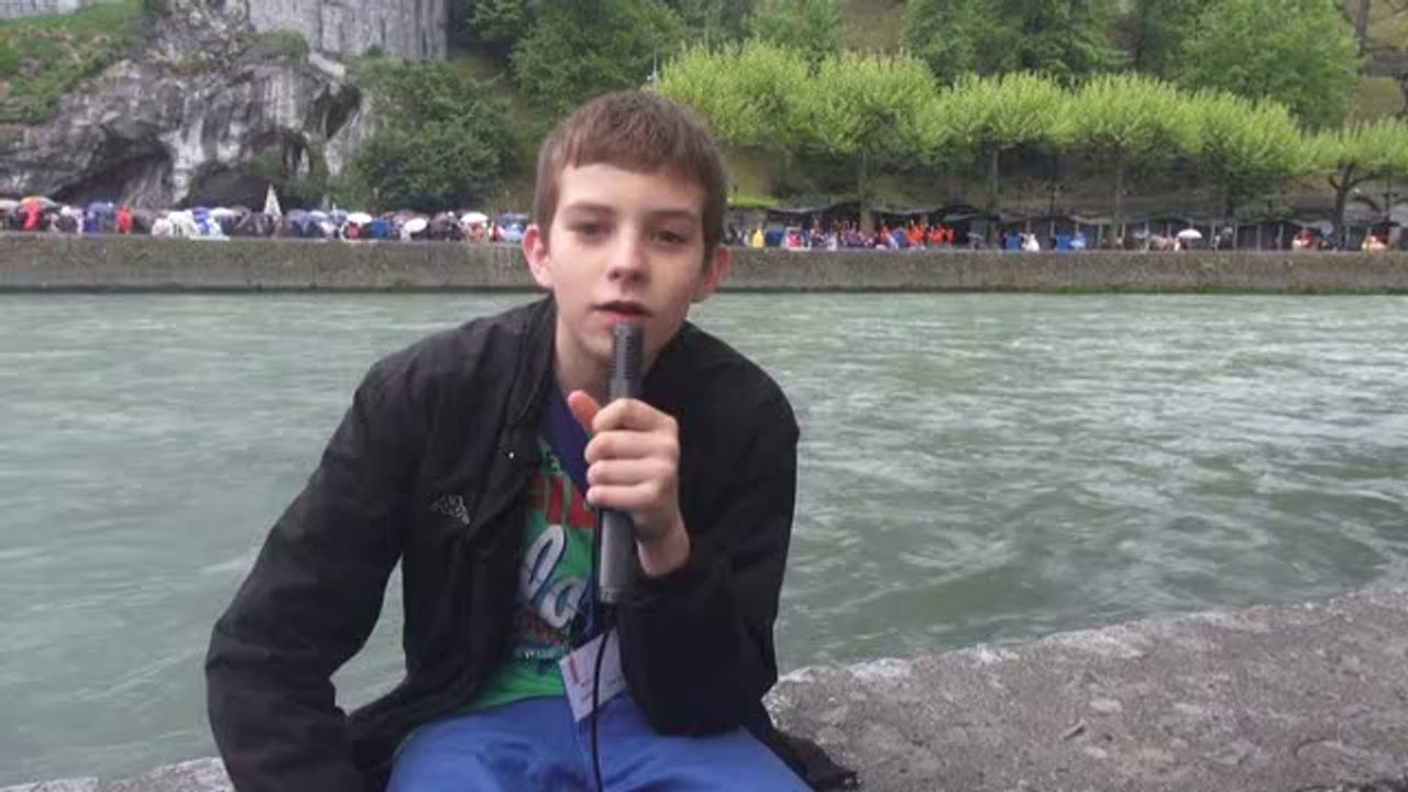 Lourdes 2014 - Témoignage de Marco, du groupe des jeunes