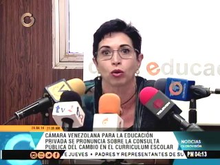 Cámara de Educación Privada: Calidad educativa venezolana no dependerá de un currículum adoctrinante