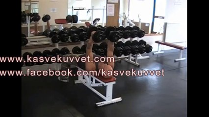 Lying Dumbell Extension